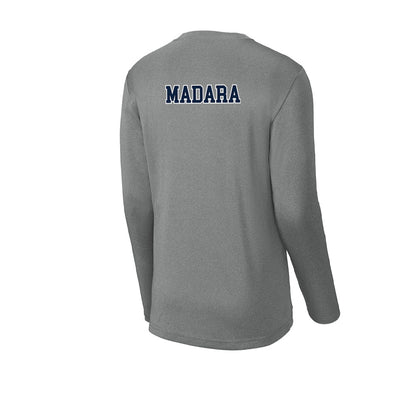 Xavier - NCAA Women's Swimming & Diving : Teegan Madara - Activewear Long Sleeve T-Shirt-1