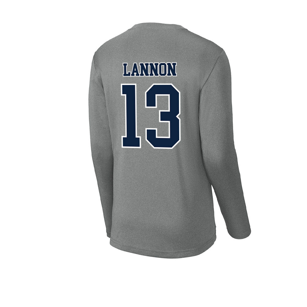 Xavier - NCAA Women's Lacrosse : Teegan Lannon - Activewear Long Sleeve T-Shirt-1