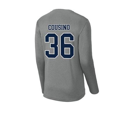Xavier - NCAA Men's Soccer : Reece Cousino - Activewear Long Sleeve T-Shirt-1