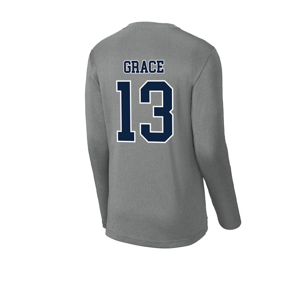 Xavier - NCAA Women's Volleyball : Emma Grace - Activewear Long Sleeve T-Shirt-1