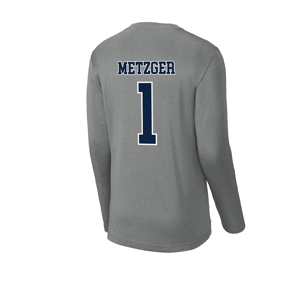 Xavier - NCAA Women's Lacrosse : Mackenzie Metzger - Activewear Long Sleeve T-Shirt-1