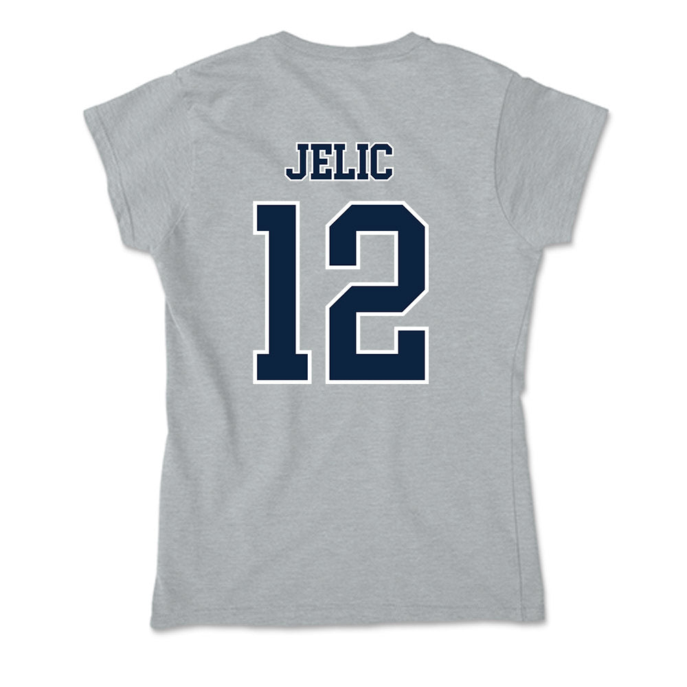 Xavier - NCAA Baseball : Jason Jelic - Soft Style Women’s T-Shirt-1