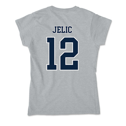 Xavier - NCAA Baseball : Jason Jelic - Soft Style Women’s T-Shirt-1