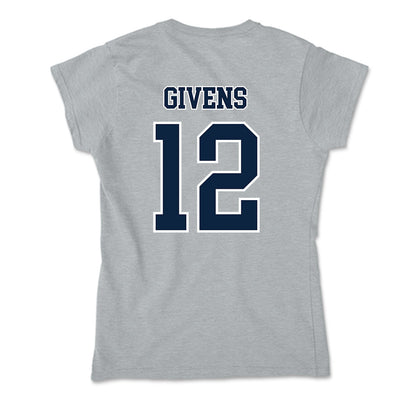 Xavier - NCAA Women's Basketball : MacKenzie Givens - Soft Style Women’s T-Shirt-1