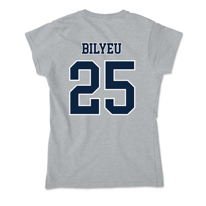 Xavier - NCAA Men's Soccer : Jack Bilyeu - Soft Style Women’s T-Shirt-1