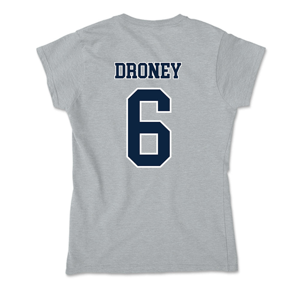 Xavier - NCAA Women's Lacrosse : Megan Droney - Soft Style Women’s T-Shirt-1