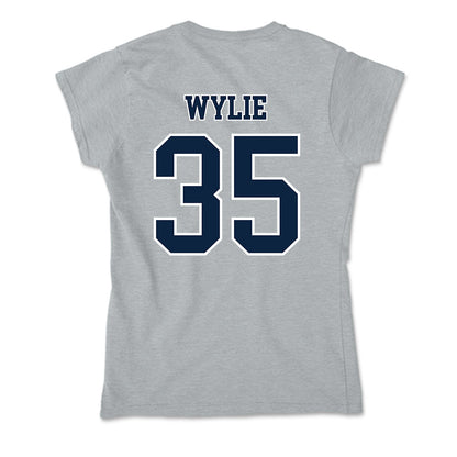 Xavier - NCAA Baseball : Jon Wylie - Soft Style Women’s T-Shirt-1