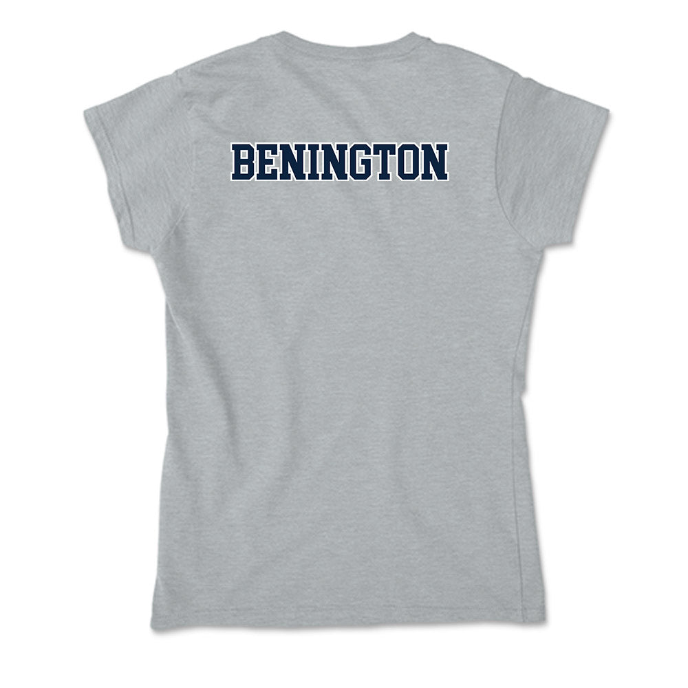 Xavier - NCAA Men's Swimming & Diving : Patrick Benington - Soft Style Women’s T-Shirt-1