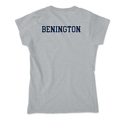 Xavier - NCAA Men's Swimming & Diving : Patrick Benington - Soft Style Women’s T-Shirt-1