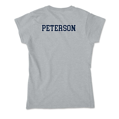 Xavier - NCAA Men's Swimming & Diving : Luke Peterson - Soft Style Women’s T-Shirt-1
