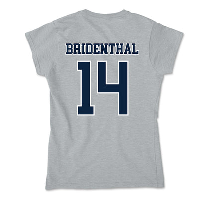 Xavier - NCAA Baseball : Eli Bridenthal - Soft Style Women’s T-Shirt-1