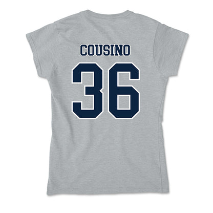 Xavier - NCAA Men's Soccer : Reece Cousino - Soft Style Women’s T-Shirt-1