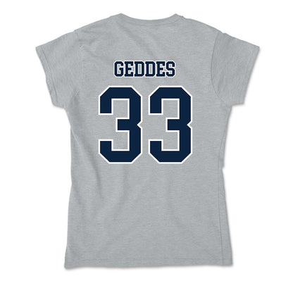 Xavier - NCAA Baseball : Trevor Geddes - Soft Style Women’s T-Shirt-1