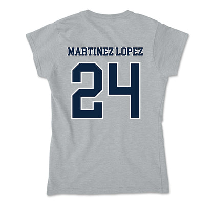 Xavier - NCAA Women's Basketball : Lucia Martinez Lopez - Soft Style Women’s T-Shirt-1