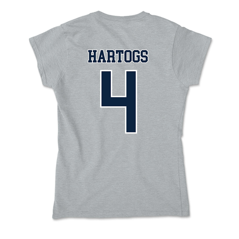 Xavier - NCAA Women's Soccer : Kyra Hartogs - Soft Style Women’s T-Shirt-1