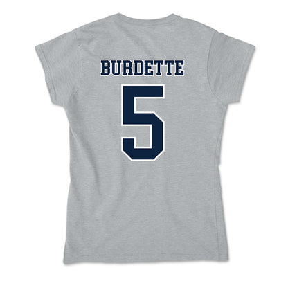Xavier - NCAA Baseball : Clay Burdette - Soft Style Women’s T-Shirt-1