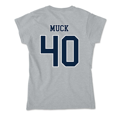 Xavier - NCAA Baseball : Karter Muck - Soft Style Women’s T-Shirt-1