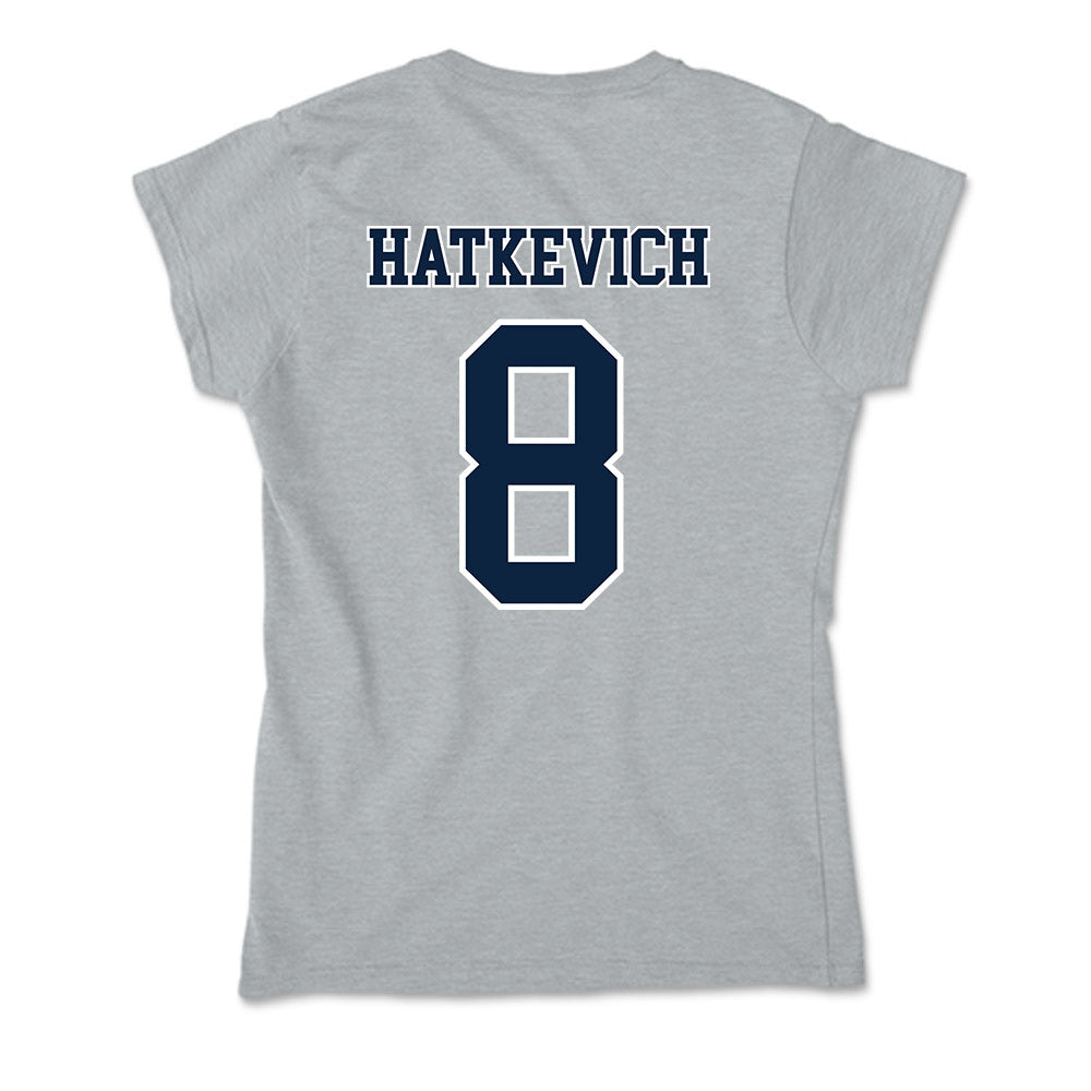 Xavier - NCAA Women's Volleyball : Macy Hatkevich - Soft Style Women’s T-Shirt-1