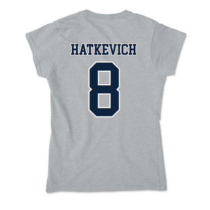 Xavier - NCAA Women's Volleyball : Macy Hatkevich - Soft Style Women’s T-Shirt-1