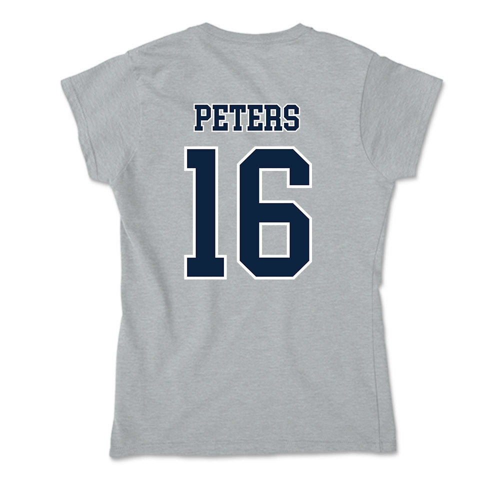 Xavier - NCAA Baseball : Eddie Peters - Soft Style Women’s T-Shirt-1