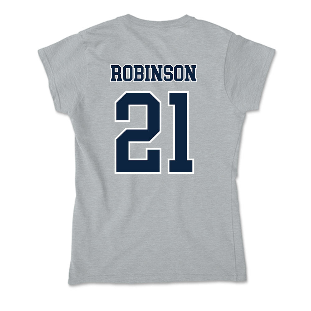 Xavier - NCAA Men's Basketball : Anthony Robinson - Soft Style Women’s T-Shirt-1