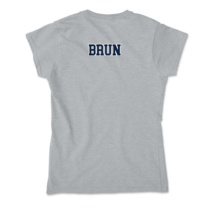 Xavier - NCAA Men's Swimming & Diving : Truman Brun - Soft Style Women’s T-Shirt-1