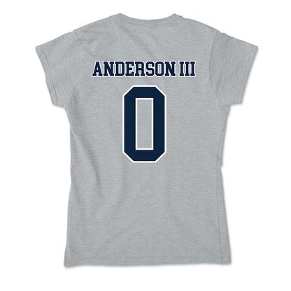 Xavier - NCAA Men's Basketball : Roddie Anderson III - Soft Style Women’s T-Shirt-1