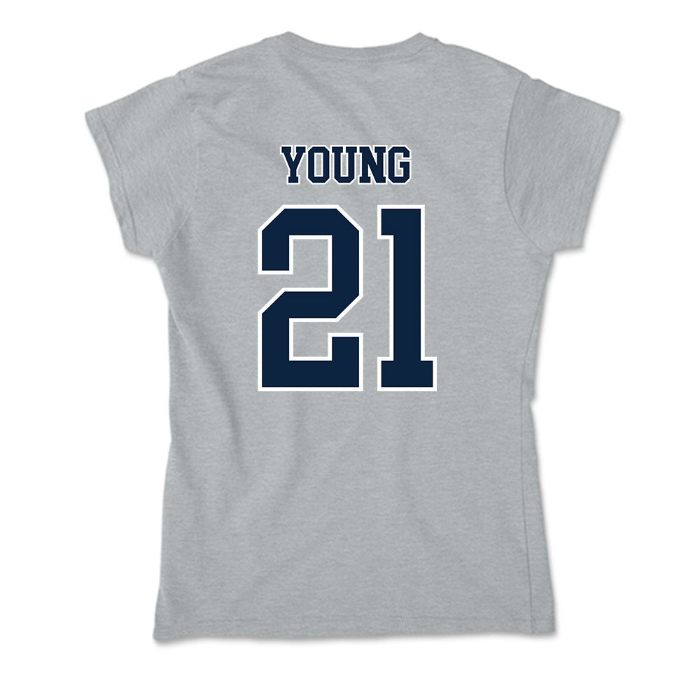 Xavier - NCAA Women's Basketball : Audia Young - Soft Style Women’s T-Shirt-1