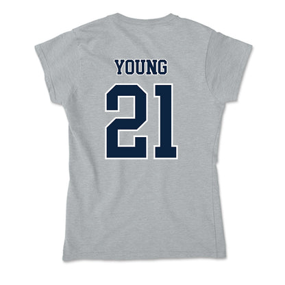 Xavier - NCAA Women's Basketball : Audia Young - Soft Style Women’s T-Shirt-1