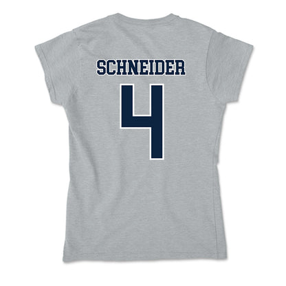 Xavier - NCAA Women's Lacrosse : Paige Schneider - Soft Style Women’s T-Shirt-1