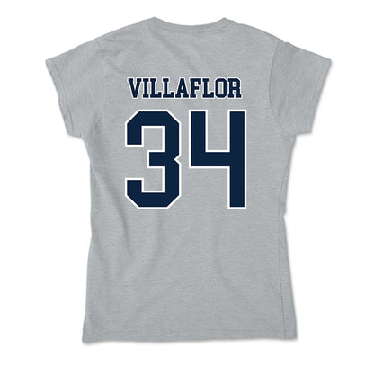 Xavier - NCAA Women's Lacrosse : Lily Villaflor - Soft Style Women’s T-Shirt-1