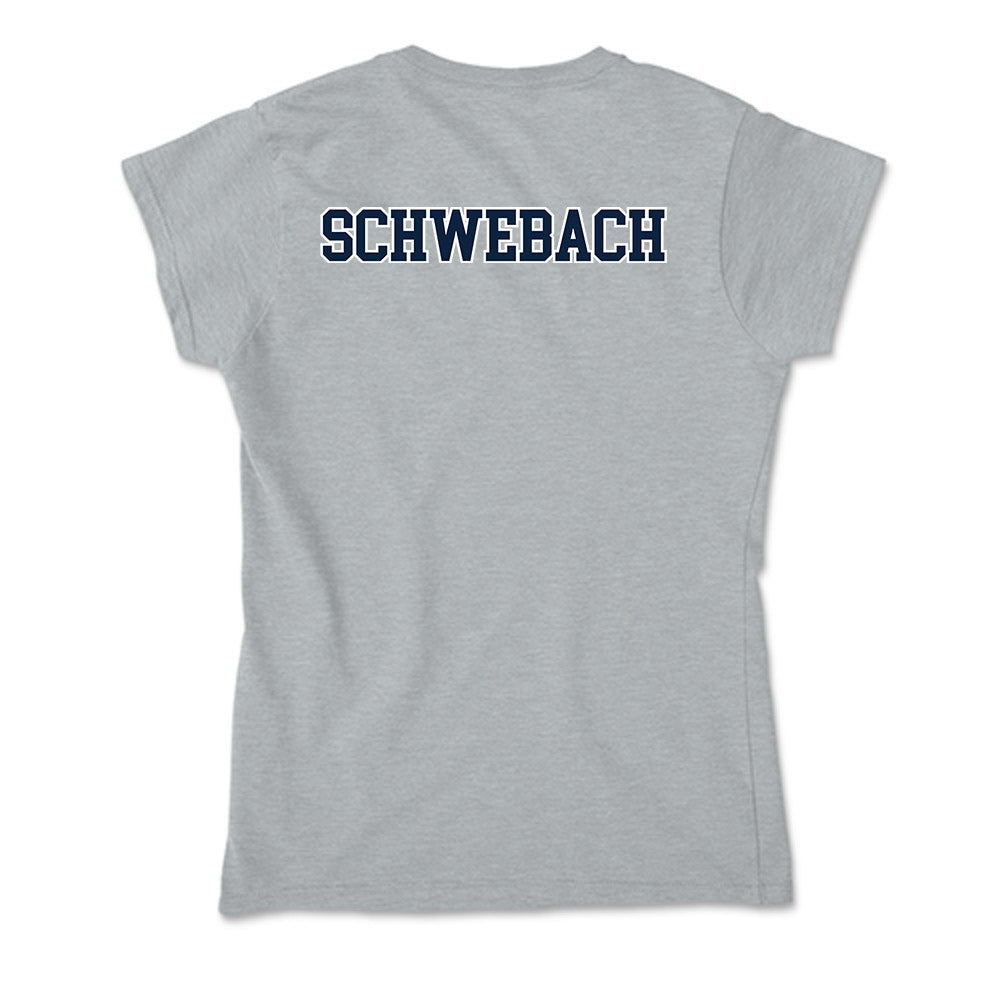 Xavier - NCAA Men's Swimming & Diving : Owen Schwebach - Soft Style Women’s T-Shirt-1