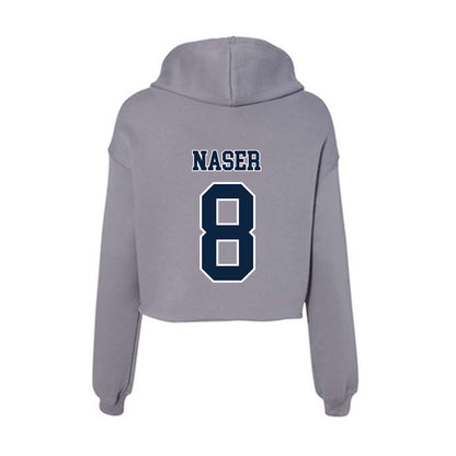 Xavier - NCAA Men's Basketball : Luke Naser - Women's Crop Fleece Hoodie-1