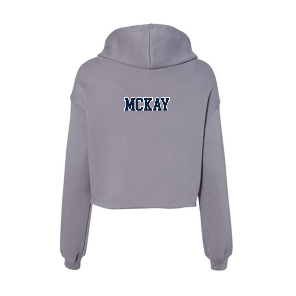 Xavier - NCAA Women's Cross Country : Grace McKay - Women's Crop Fleece Hoodie-1