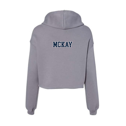 Xavier - NCAA Women's Cross Country : Grace McKay - Women's Crop Fleece Hoodie-1