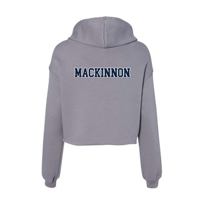 Xavier - NCAA Women's Track & Field : Amanda MacKinnon - Women's Crop Fleece Hoodie-1