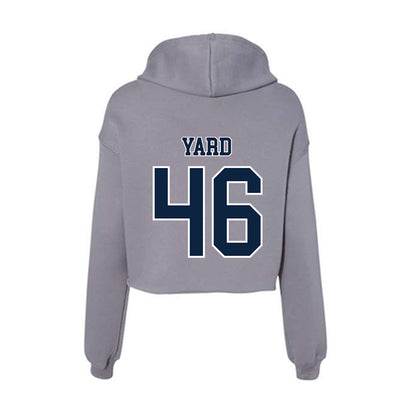 Xavier - NCAA Women's Lacrosse : Cameron Yard - Women's Crop Fleece Hoodie-1