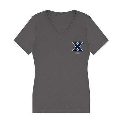 Xavier - NCAA Women's Golf : Hunar Brar - Women's V-Neck T-Shirt-0