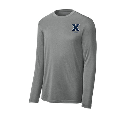 Xavier - NCAA Men's Soccer : Ekene Okeke - Activewear Long Sleeve T-Shirt-0