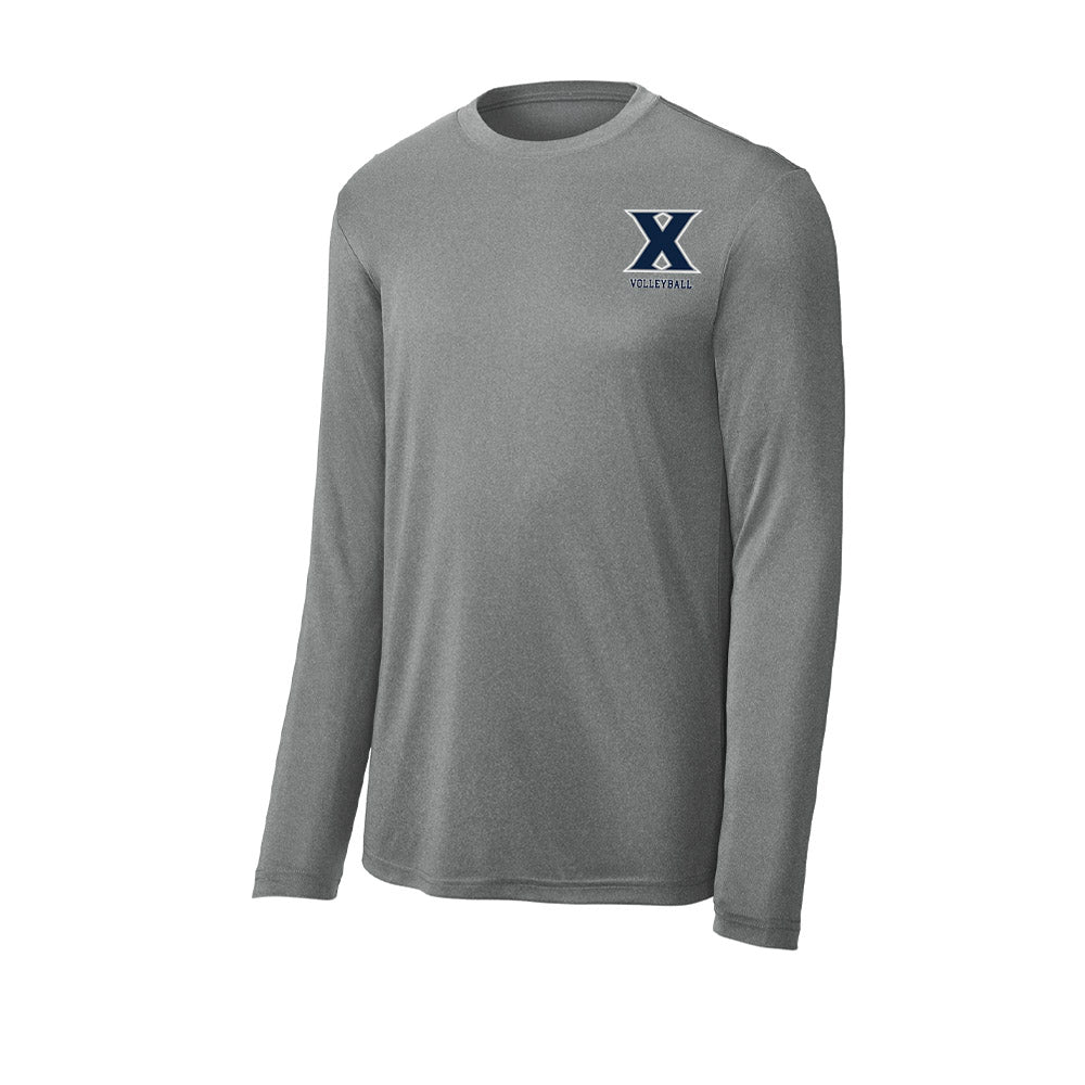 Xavier - NCAA Women's Volleyball : Charlotte Moriarty - Activewear Long Sleeve T-Shirt-0