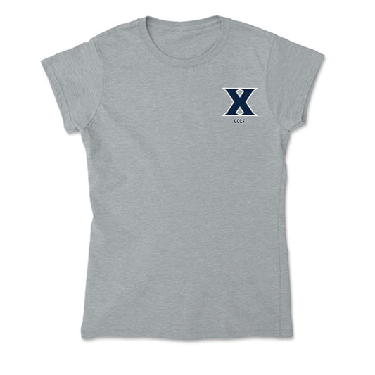 Xavier - NCAA Women's Golf : Ashley Kirkland - Soft Style Women’s T-Shirt-0