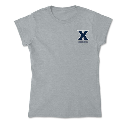 Xavier - NCAA Women's Volleyball : Margo Kemp - Soft Style Women’s T-Shirt-0