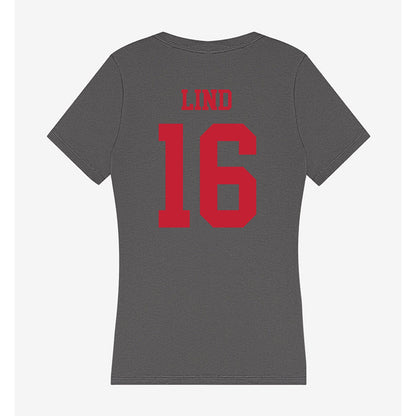Seattle - NCAA Baseball : Jackson Lind - Women's V-Neck T-Shirt-1