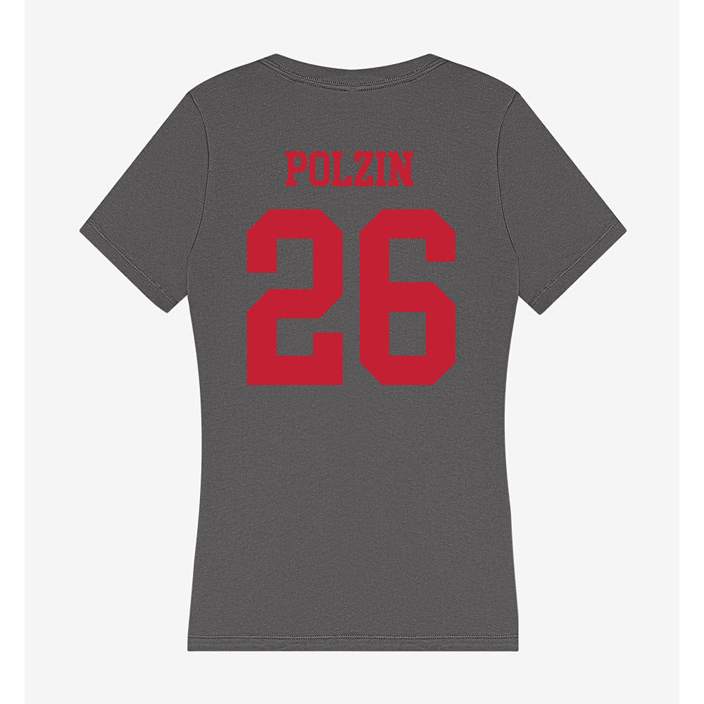 Seattle - NCAA Women's Soccer : Myah Polzin - Women's V-Neck T-Shirt-1