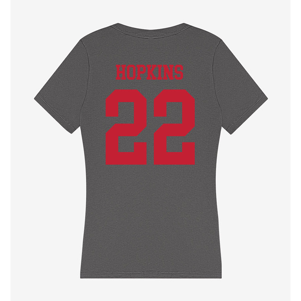 Seattle - NCAA Women's Soccer : Zoe Hopkins - Women's V-Neck T-Shirt-1