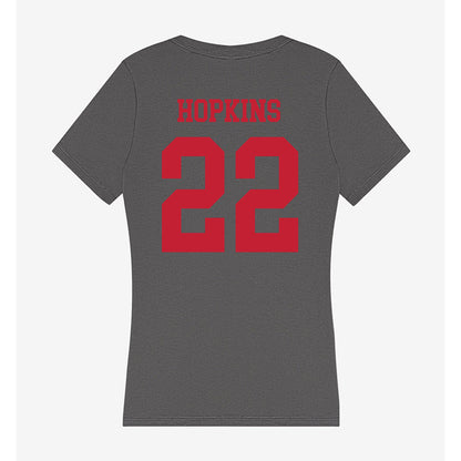 Seattle - NCAA Women's Soccer : Zoe Hopkins - Women's V-Neck T-Shirt-1