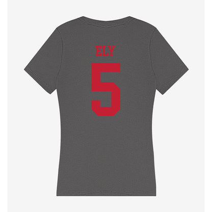 Seattle - NCAA Softball : Bella Ely - Women's V-Neck T-Shirt-1