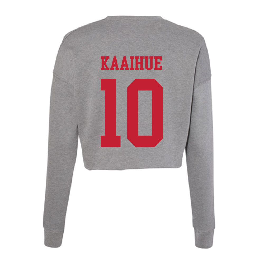 Seattle - NCAA Women's Soccer : Ui Kaaihue - Women's Cropped Crew Fleece-1