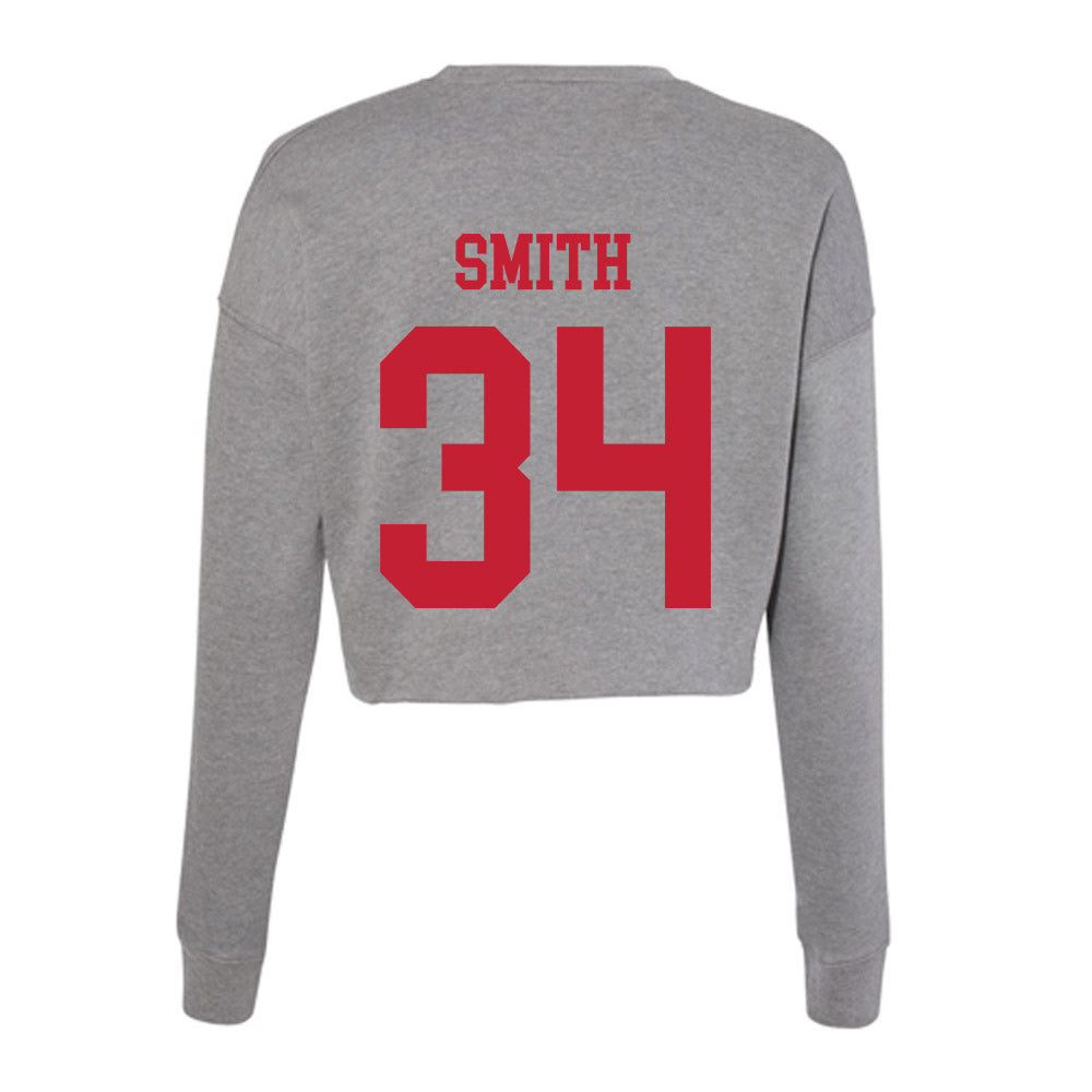 Seattle - NCAA Baseball : Blake Smith - Women's Cropped Crew Fleece-1