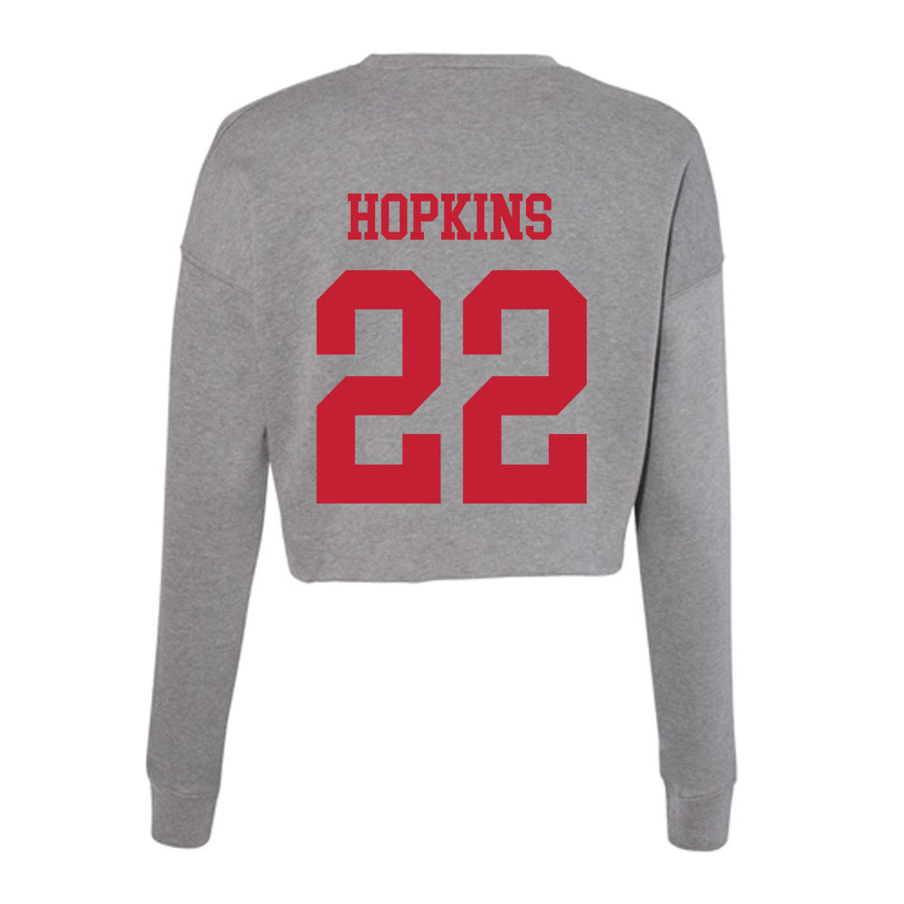 Seattle - NCAA Women's Soccer : Zoe Hopkins - Women's Cropped Crew Fleece-1